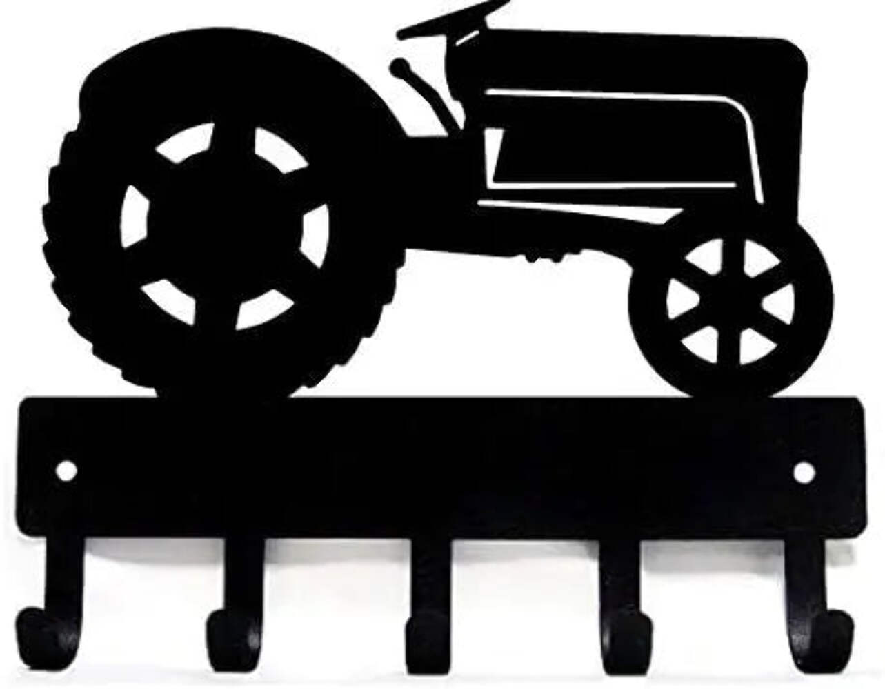 Tractor #12 Key Rack with 5 Hooks (for Vintage Ford Tractors) - Made in USA gallery