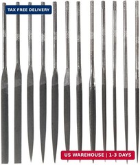 VCT 12PC Assorted Needle File Set Precision for Jeweler Artist Hobby Sculptor