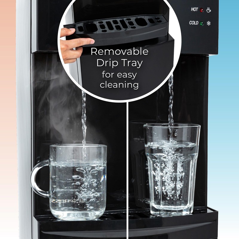 Top Loading Water Cooler with Removable Drip Tray & Energy-Saving Features- W... gallery