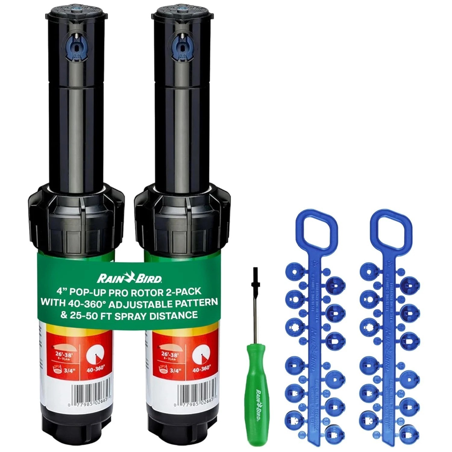 Pop-Up Sprinkler Set - 5000 Rotor 2-Pack with Adjustable Arc gallery