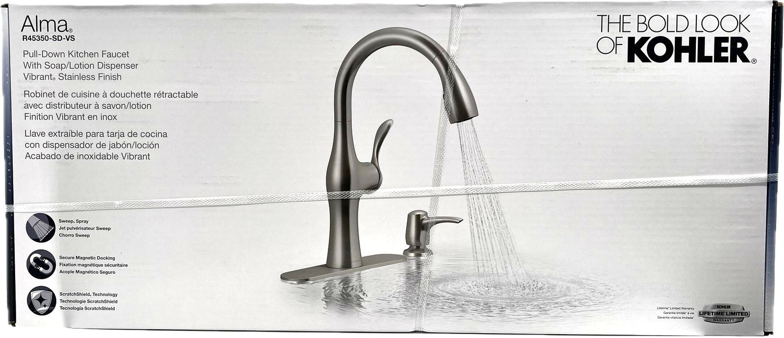 ALMA® PULLDOWN KITCHEN FAUCET gallery