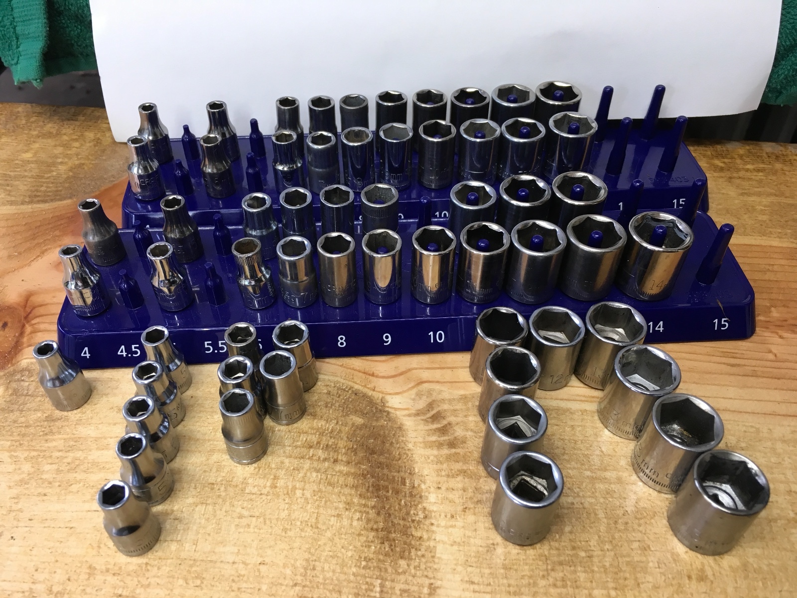 Craftsman 1/4 Drive Shallow METRIC 6pt Socket 4mm-14mm You Choose Size USA 🇺🇸 gallery