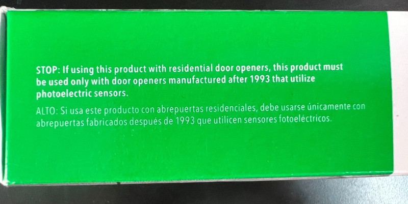 Chamberlain Universal Garage Door Wireless Keypad KLIK2U-P2 3419/OB gallery
