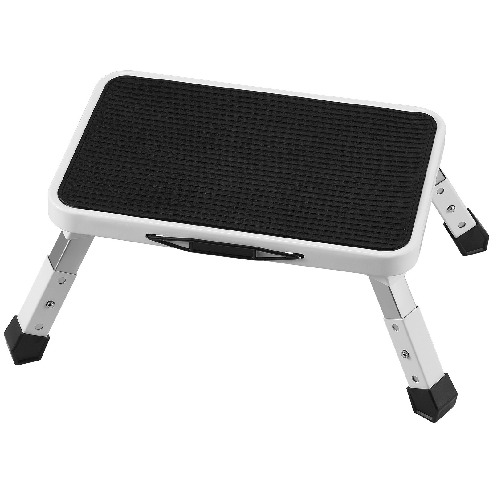 Uimoso Step Stool Ladder Foldable 3 Adjustable Height Max Load 330lbs for Home gallery