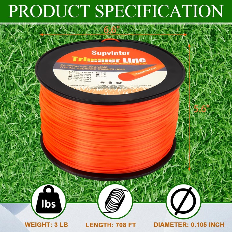105 Trimmer Line, 105 Weed Eater String, 105 String Trimmer Line, 105 Weed Ea... gallery
