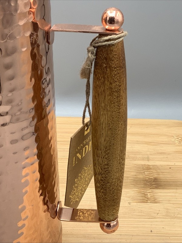 Handcrafted Copper/Stainless Steel Jug. Made In India. gallery