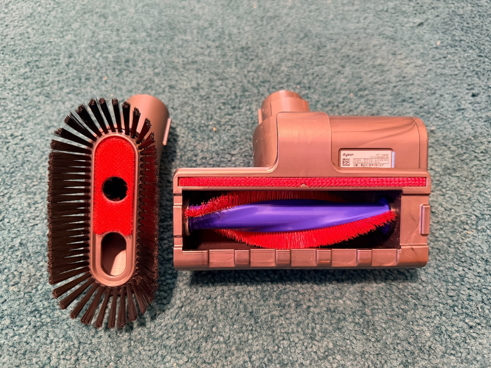 Genuine DYSON Mini Motorized Tool and Mini Soft Dusting Brush V8 V10 V11 gallery