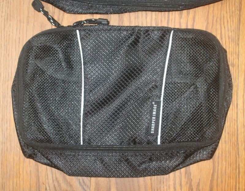 Sharper Image 5 Piece Packing Cubes Travel Bags Black gallery