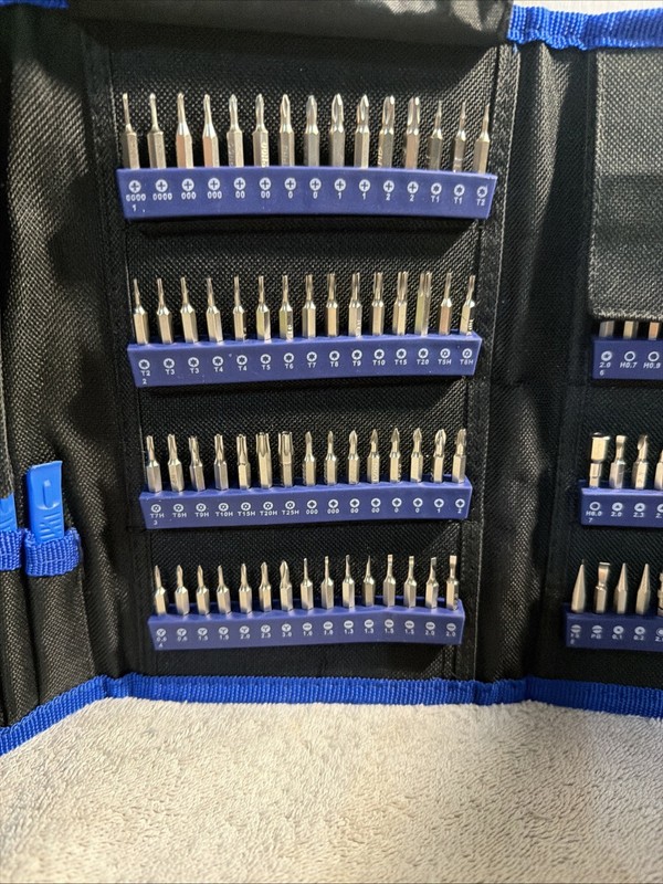 STREBITO Electronics Precision Screwdriver Sets 142-Piece with 120 Bits Magne... gallery