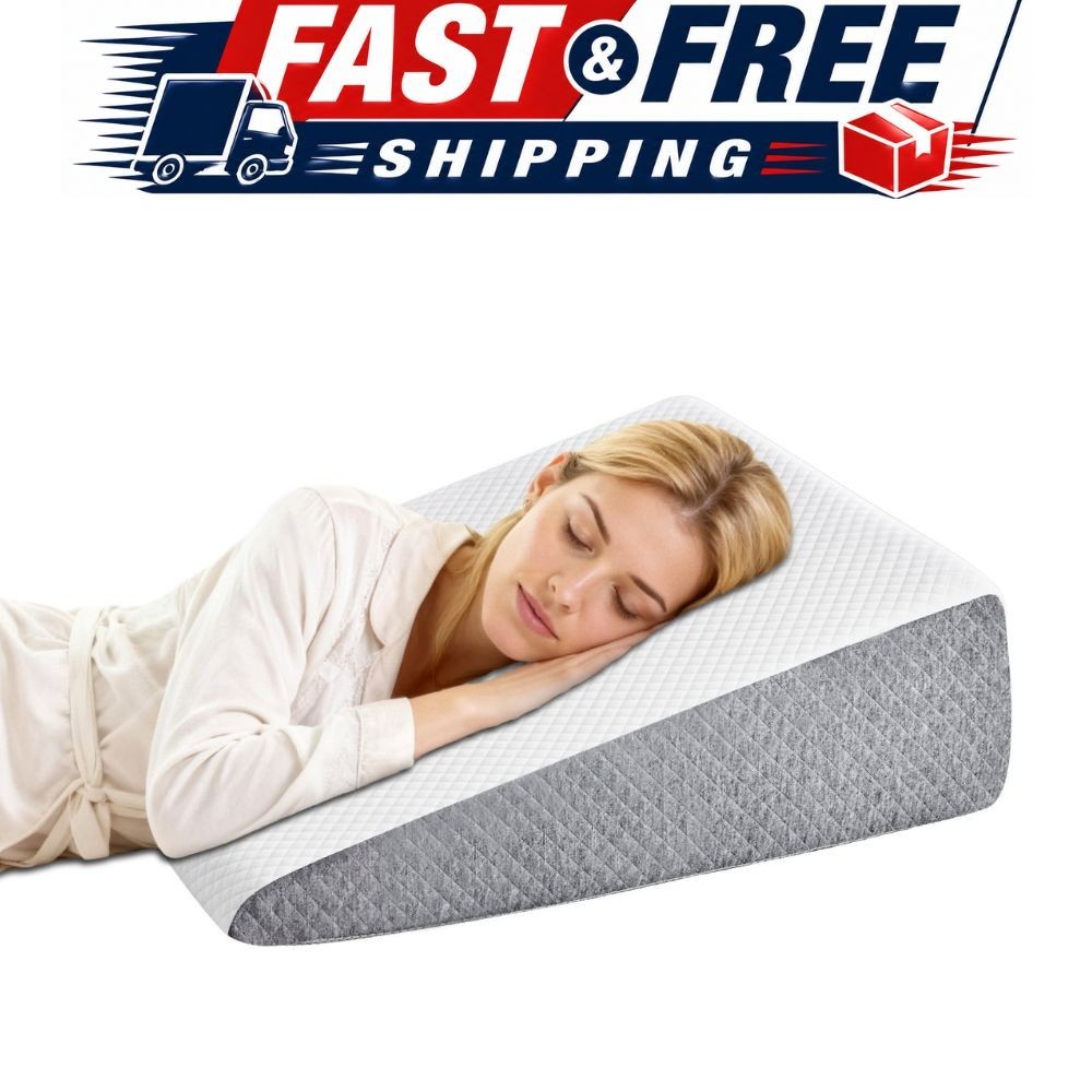 Wedge Pillow, Memory Foam Bed Wedge for Acid Reflux & Recovery gallery