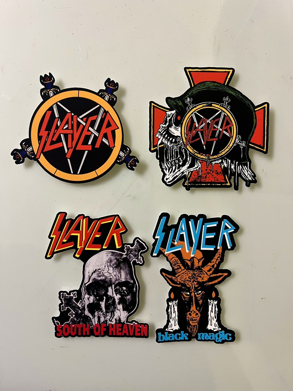 Slayer Sticker Pack - Heavy Metal Sticker Pack, Thrash Metal Sticker Pack gallery