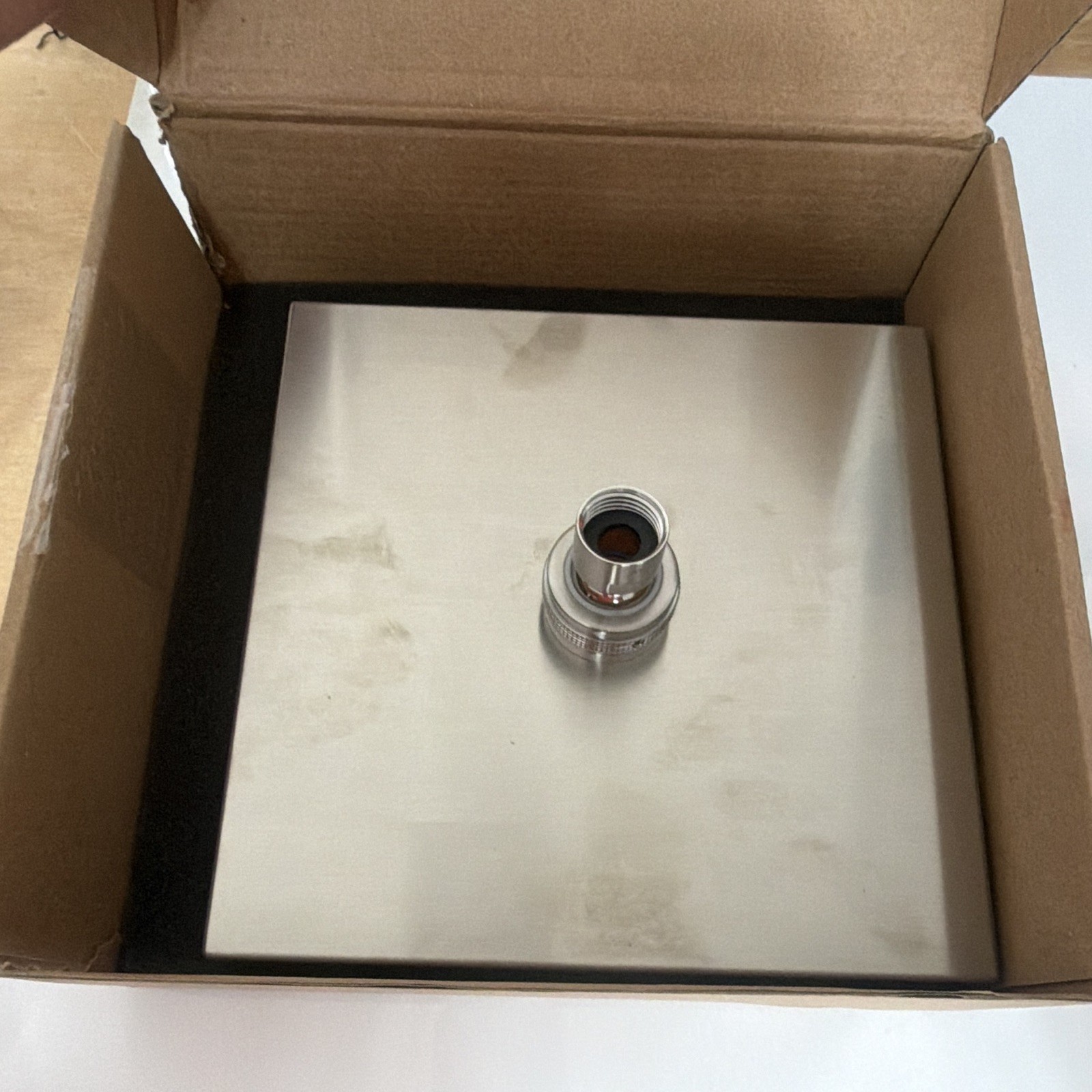 Delta RP50841SS Square Rainfall Rain Shower Head 12in Chrome Ceiling 1.75gpm gallery