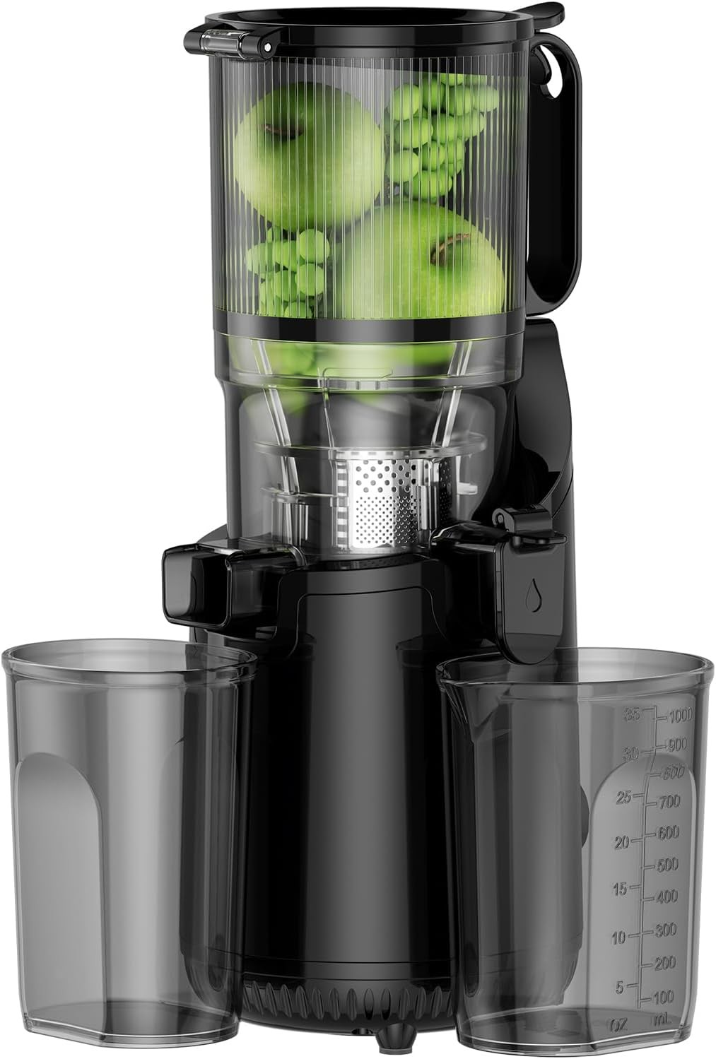 Amumu Cold Press Slow Juicer, 5.3?? Extra-Large Feed Chute, Easy Clean, BPA-Free gallery