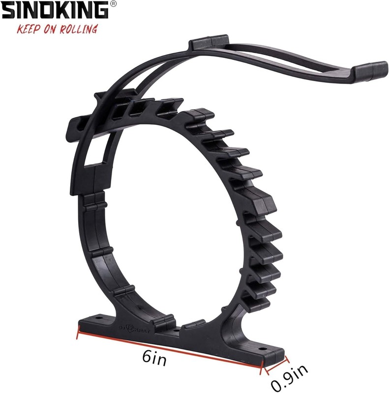 Durable Rubber Clamp - Hold Tools 2.5" to 7.5" in Diameter with 49 lbs Strength gallery