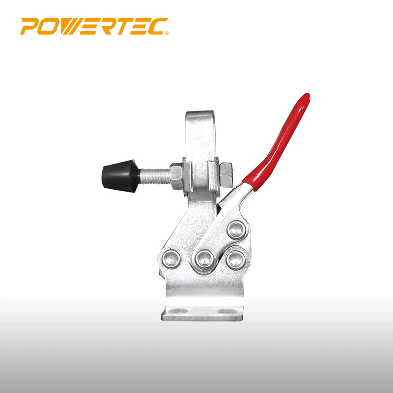 POWERTEC Horizontal Quick-Release Toggle Clamp, 500 lbs 225D - 2PCS (20325) gallery