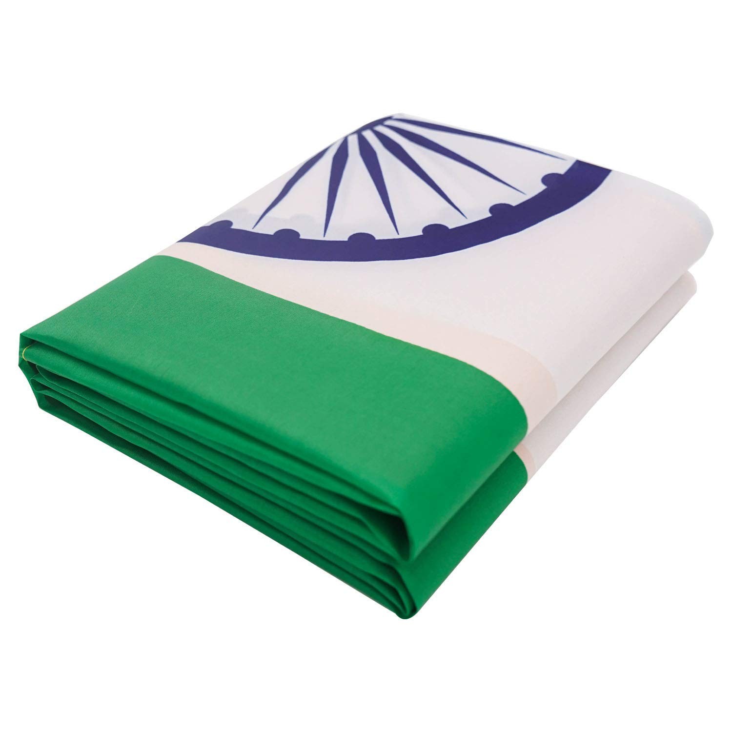 DANF India Flag 3x5 Ft Thick Polyester, Fade Resistant, Brass Grommets, Canva... gallery