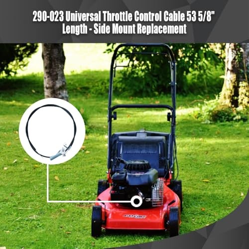 290-023 Universal Throttle Control Cable 53 5/8" Length - Side Mount gallery