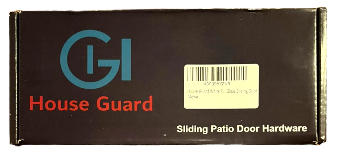 Sliding Patio Door Hardware By House Guard - White - NEW 1006 Series gallery