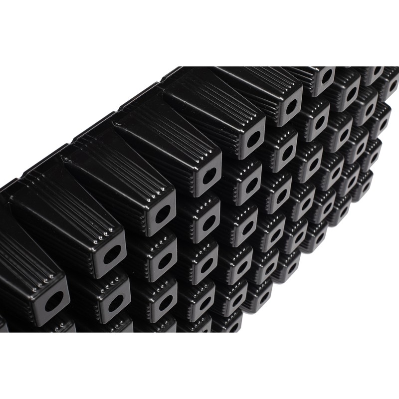 SunPack 21"x11" 72 Cell Square Insert, for Greenhouses, Gardening, Black gallery