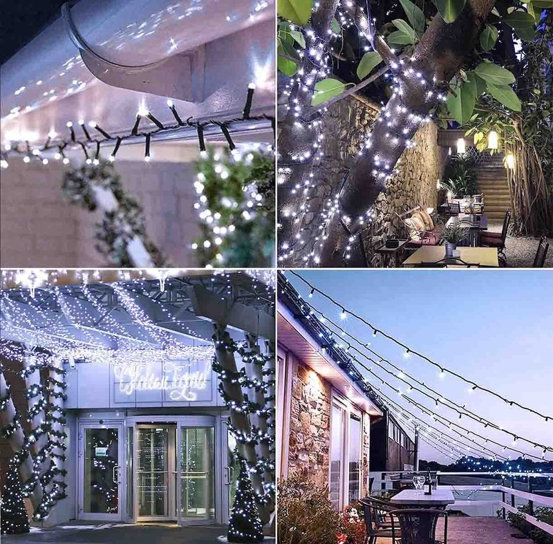 100 LED Solar String Lights Outdoor Garden Party Xmas Fairy Wedding Lamp gallery