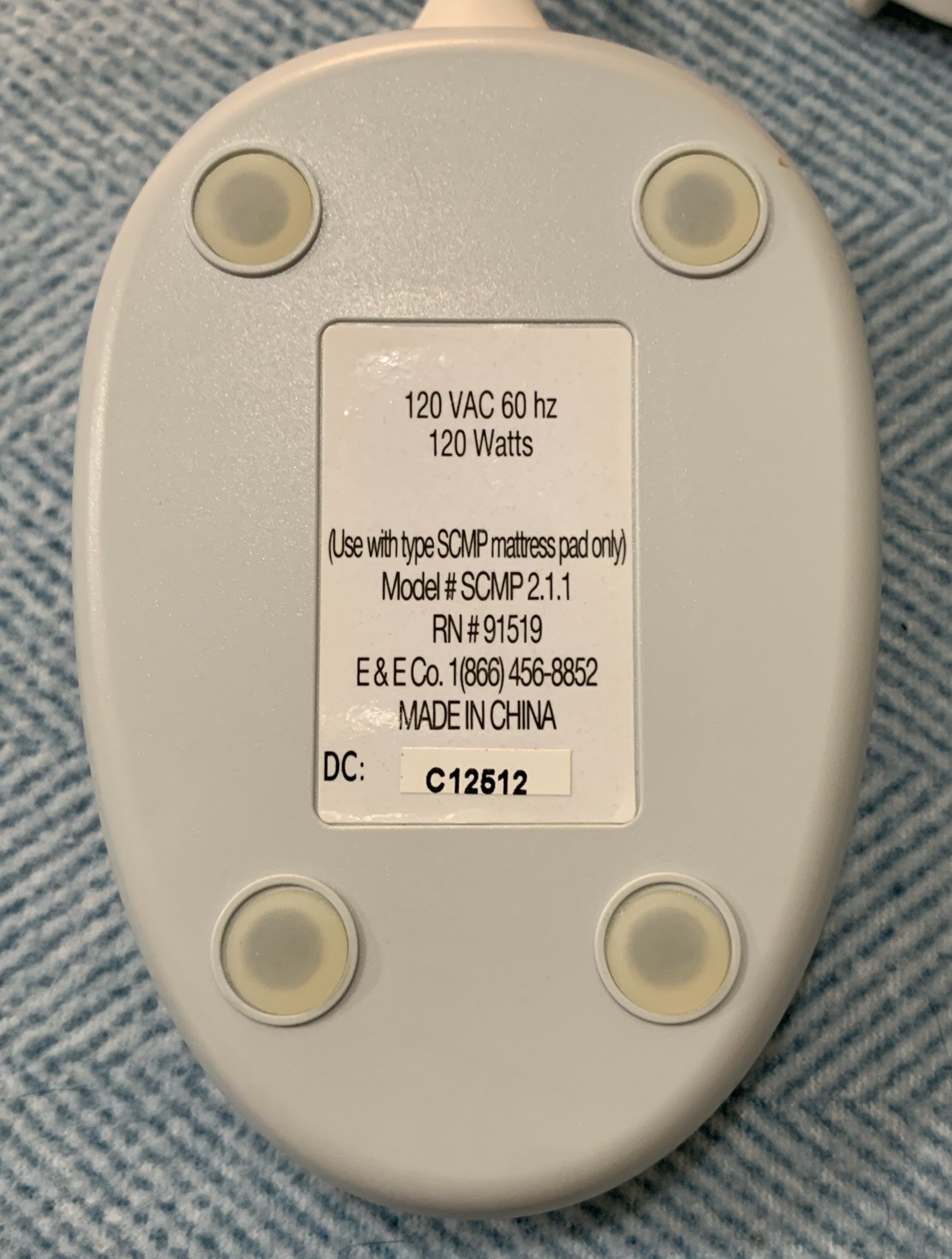 Sleep Philosophy SCMP 2.1.1 Beautyrest Electric Mattress Pad Control 91519 gallery