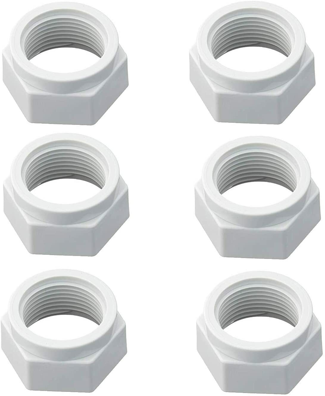 6 PK Pool Feed Hose Mender Nut ED15 For Pentair Legend/Platinum/Letro Cleaner gallery