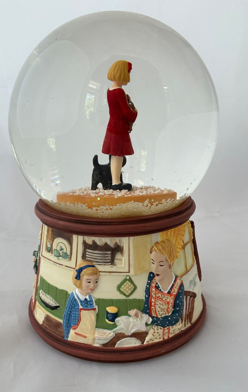 Hallmark / Pleasant Company 2003 American Girl KIT KITTRIDGE Musical Snow Globe gallery