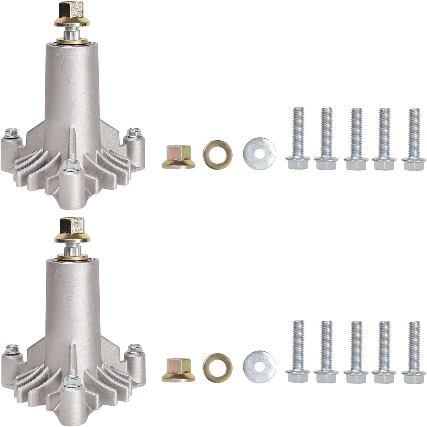 2PCS BLADE SPINDLE KIT FOR CRAFTSMAN LT1000 LT2000 42" 134149 130794 532130794 gallery