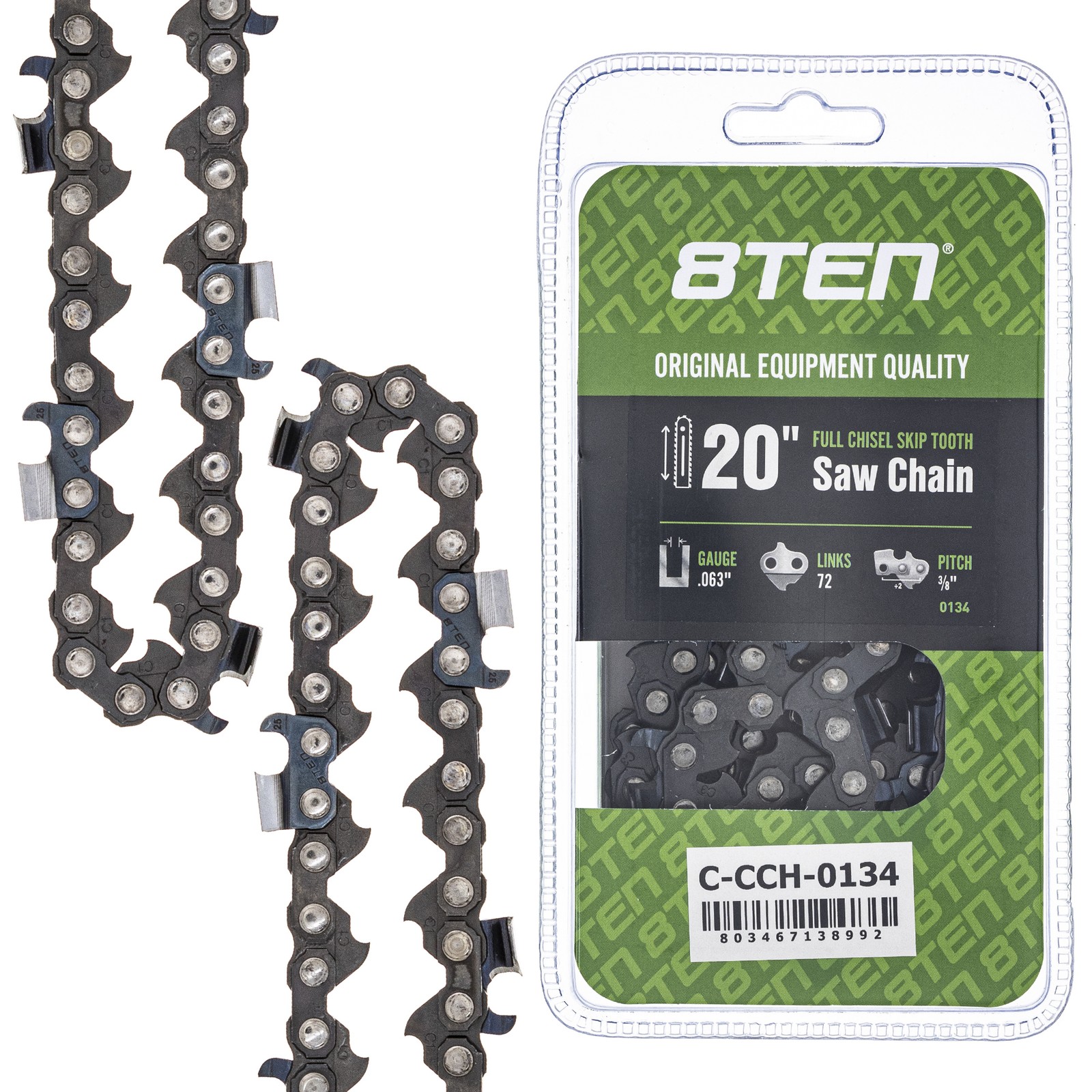 Chainsaw Chain 20 Inch .063 3/8 72DL for Stihl MS CM 064 250 220 661 MSE R C-M C gallery