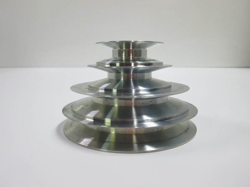 4-Step Cone Pulley 3/4" Keyed Bore; Replacement for Lathe Drill Press Scroll Saw gallery
