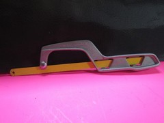 Stanley Mini-Hack Utility Hack Saw Model 15-909 Cast Aluminum Handle 12″ Long