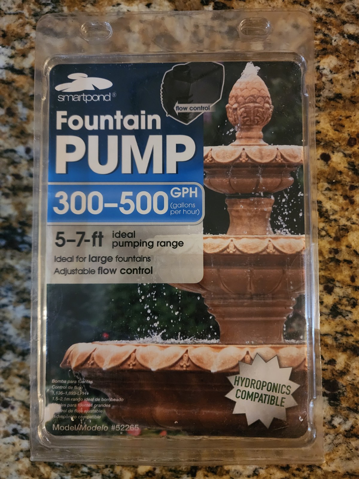Fountain Pump SmartPod Premium 300-500 GPH Water Adjustable Flow Large Fountain gallery