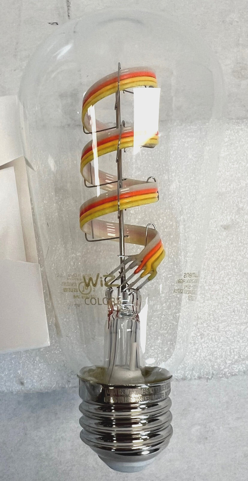 Wiz 25W Equivalent ST19 Medium Color Filament Smart LED Light Bulb 604710 Wiz gallery