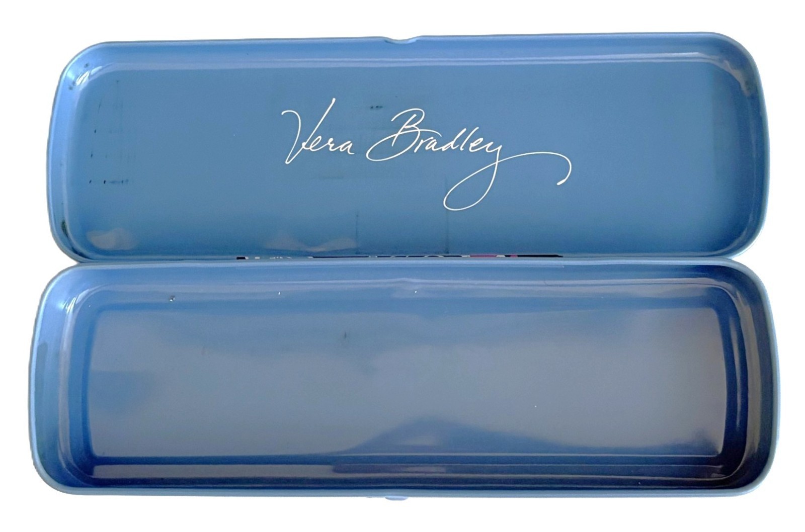 Vera Bradley Alpine Floral Pencil Box Case Tin gallery