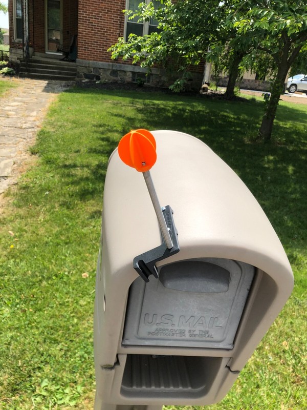 Mail Alert - Mail Flag - Mailbox Alert - FOR STEP2 STYLE MAILBOXES AS SHOWN- NEW gallery
