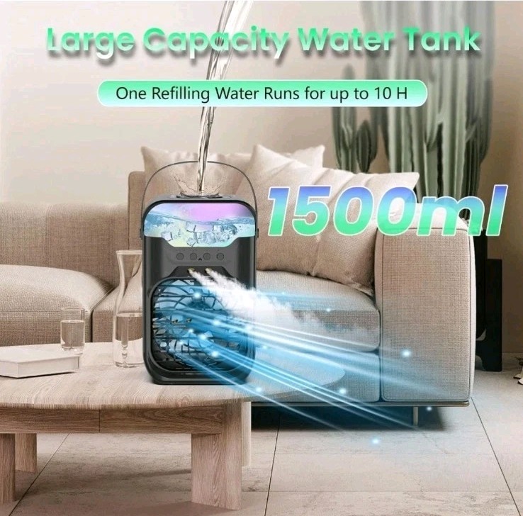 Multifunctional Air Cooler Large Space Air Supply Three Speeds Remote Control gallery