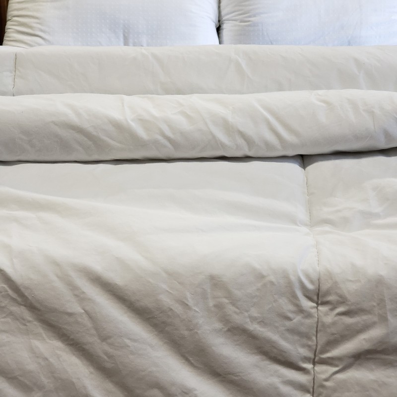Calvin Klein Duvet Insert King White Cotton Down Alternative Hotel Comforter gallery