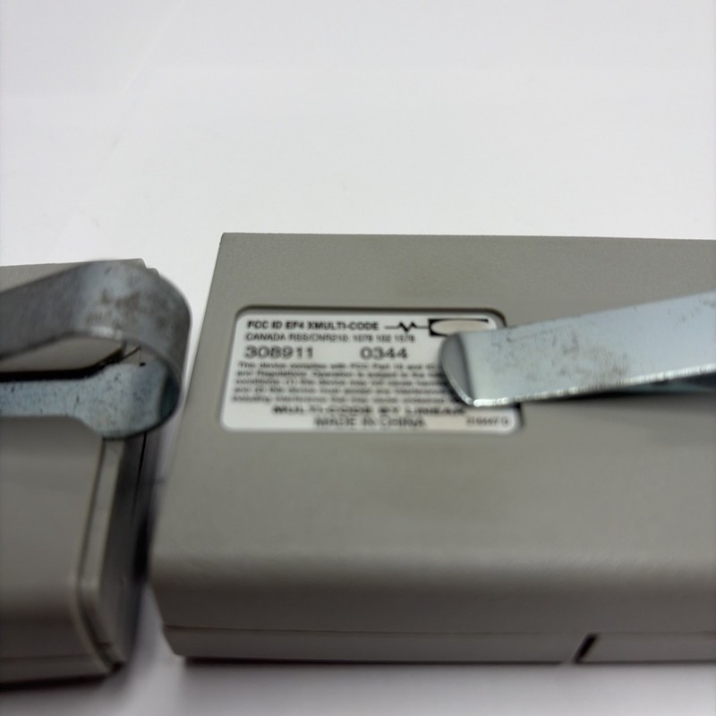 Multi-Code 0440 Linear Gate/Garage Opener 2 Remotes With Visor Clips,tested gallery