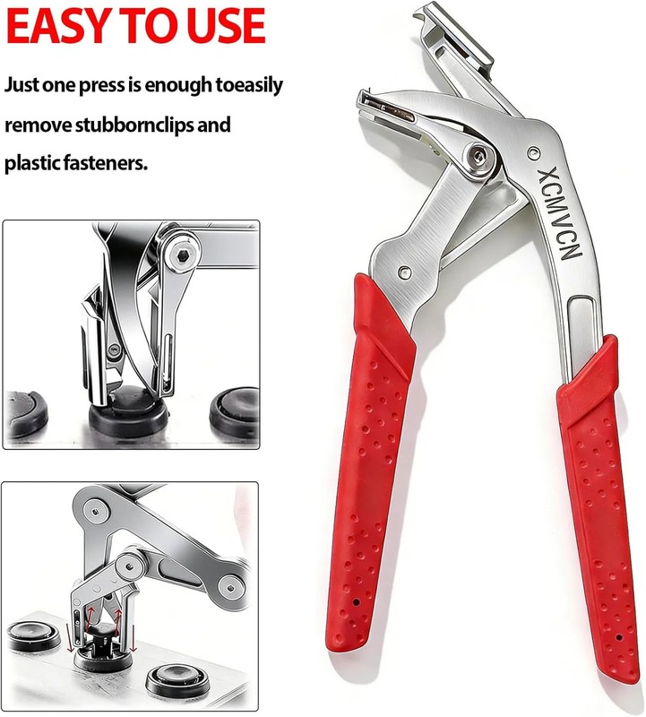 Car Clip Pliers, Spring-Loaded Panel Clip Removal Pliers Tool, Professional Auto gallery