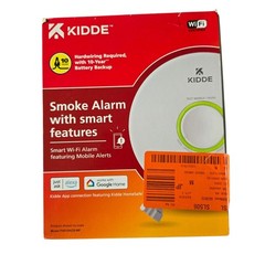 Kidde Hardwired Smart Smoke Detector w/ Battery Back-up, &Voice Alerts, 21032064