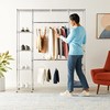 Amazon Basics Expandable Adjustable 57-80 x 14 x 72 inches (LxWxH), Chrome gallery