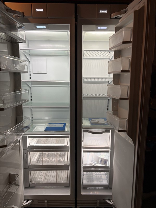 Sub-Zero 42" IC24/IC18FI Refrigerator Freezer Columns Custom Panel Ready gallery