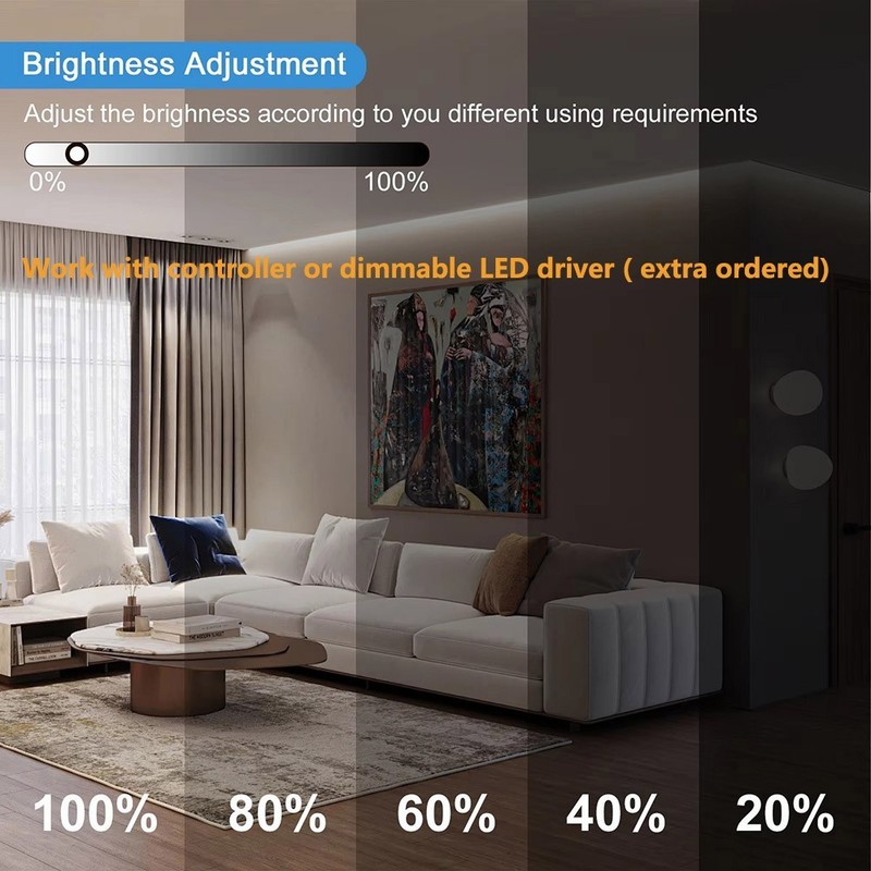 COB LED Strip Light 12V 24V Cut Free Flexible Tape 528 LEDs Linear Lighting gallery