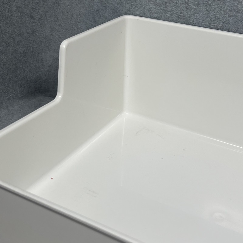 Refrigerator Ice Container Bin - Unknown Brand - 10.5"x14"x3" - white gallery