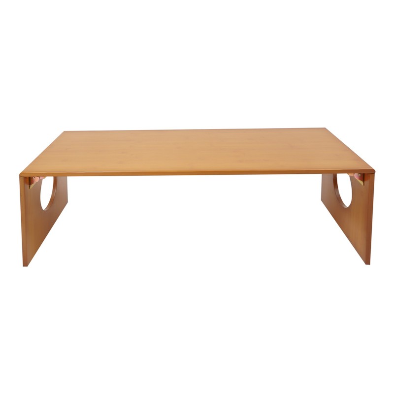Folding Coffee Table Foldable Low Coffee Table Bamboo Floor Table Desk for Bed gallery