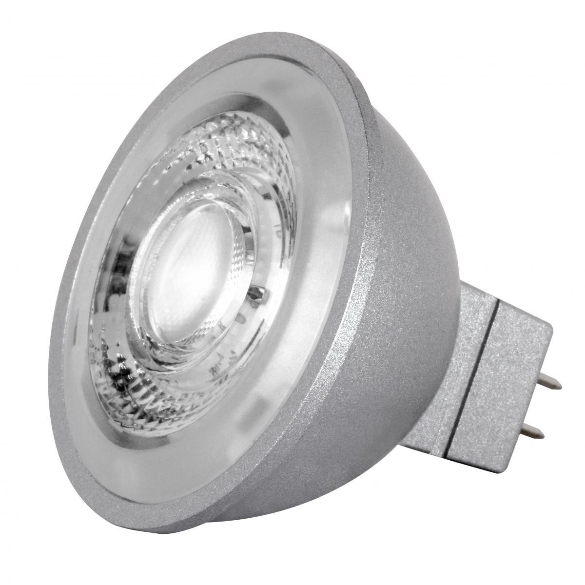 LED Silver Bulb 8W =75W 12V 40° Degree MR16 2-Pin Bi-Pin GU5.3 2700K Warm White gallery