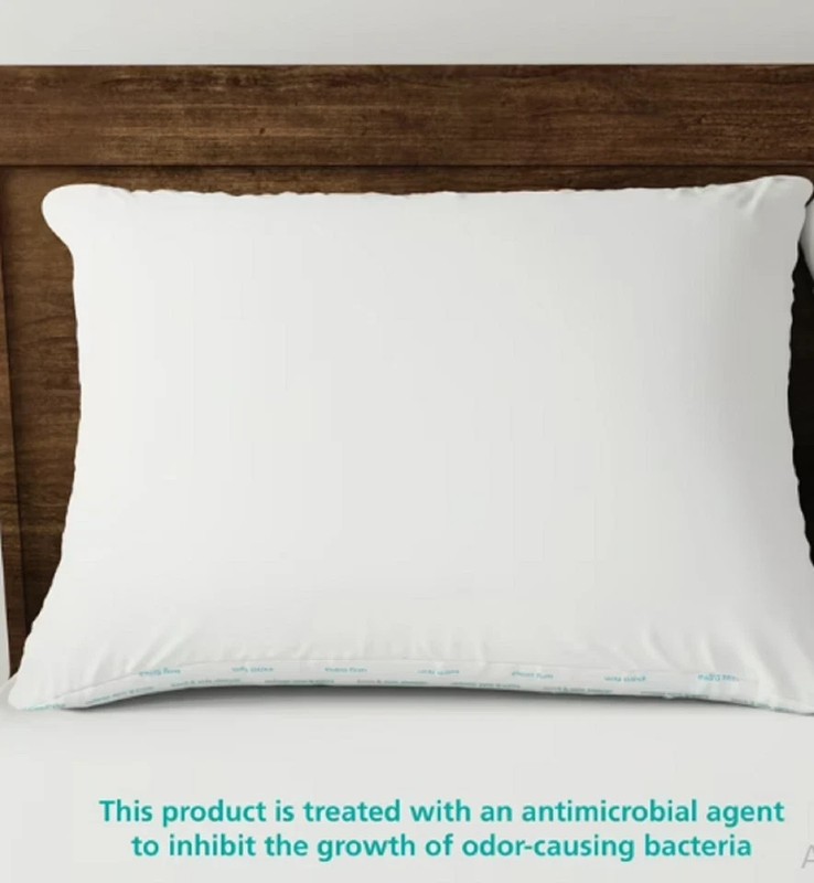 Mainstays Back & Side Sleeper Bed Pillow, Standard/Queen - Extra Firm Support gallery