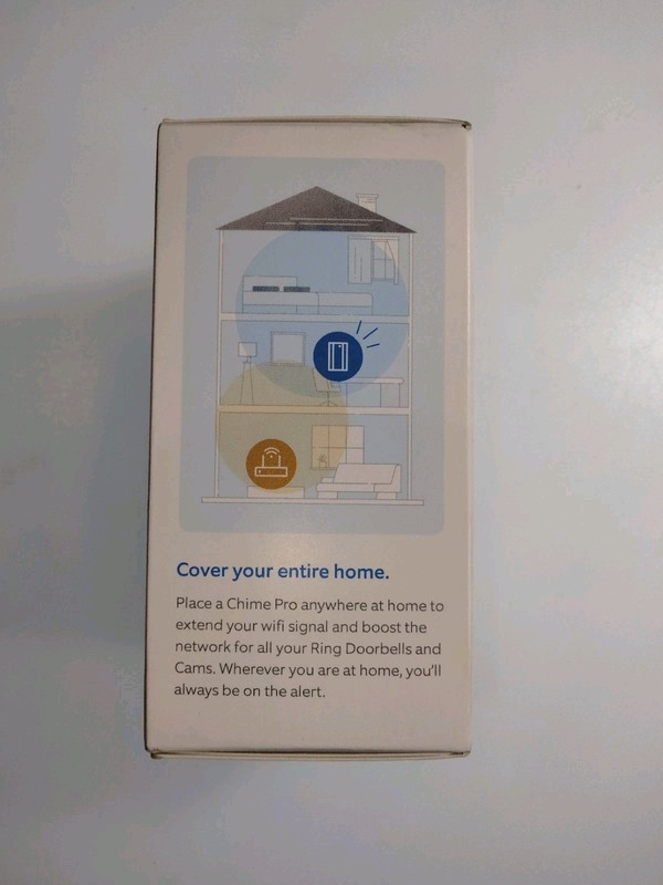 Ring Chime Pro Wi-Fi Extender for Smart Doorbell - White ( 8AC1PZ-0EN0 gallery