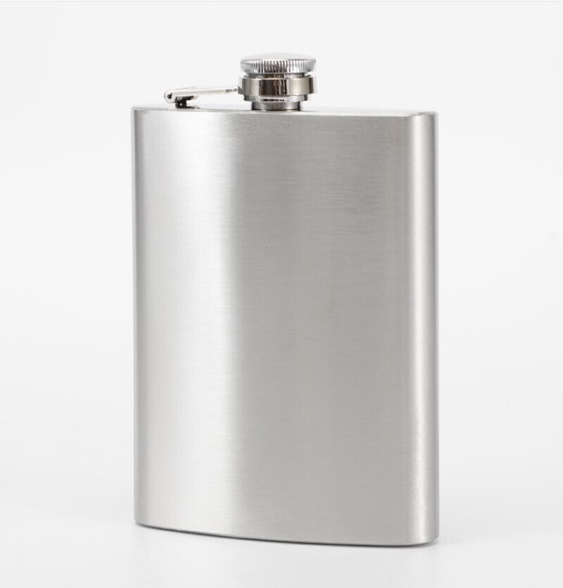 TECHTONGDA Stainless Steel Alcohol Pocket Flask with Funnel 12oz Capacity gallery