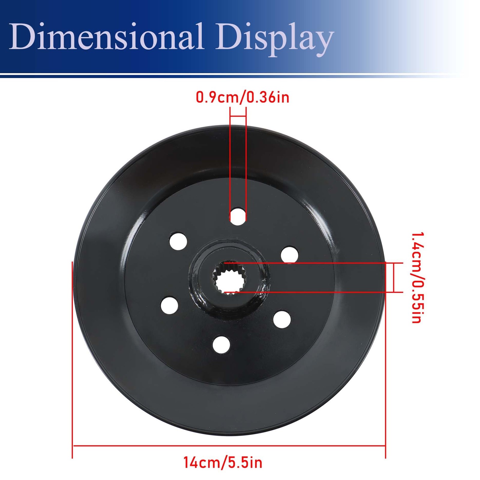 LiGuVCY Pulley AM126129 AM115085 Replacement for John Deere LX176 LX178 LX186 gallery